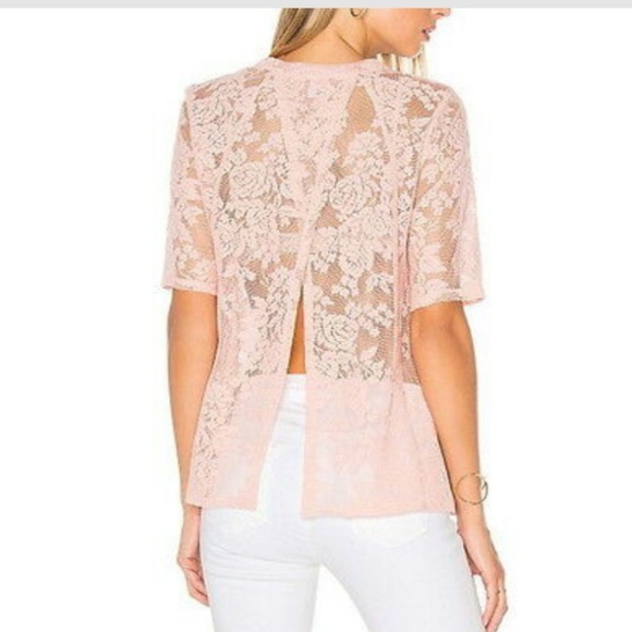BCBGeneration Tops - BCBGeneration pink sheer floral top ❤❤